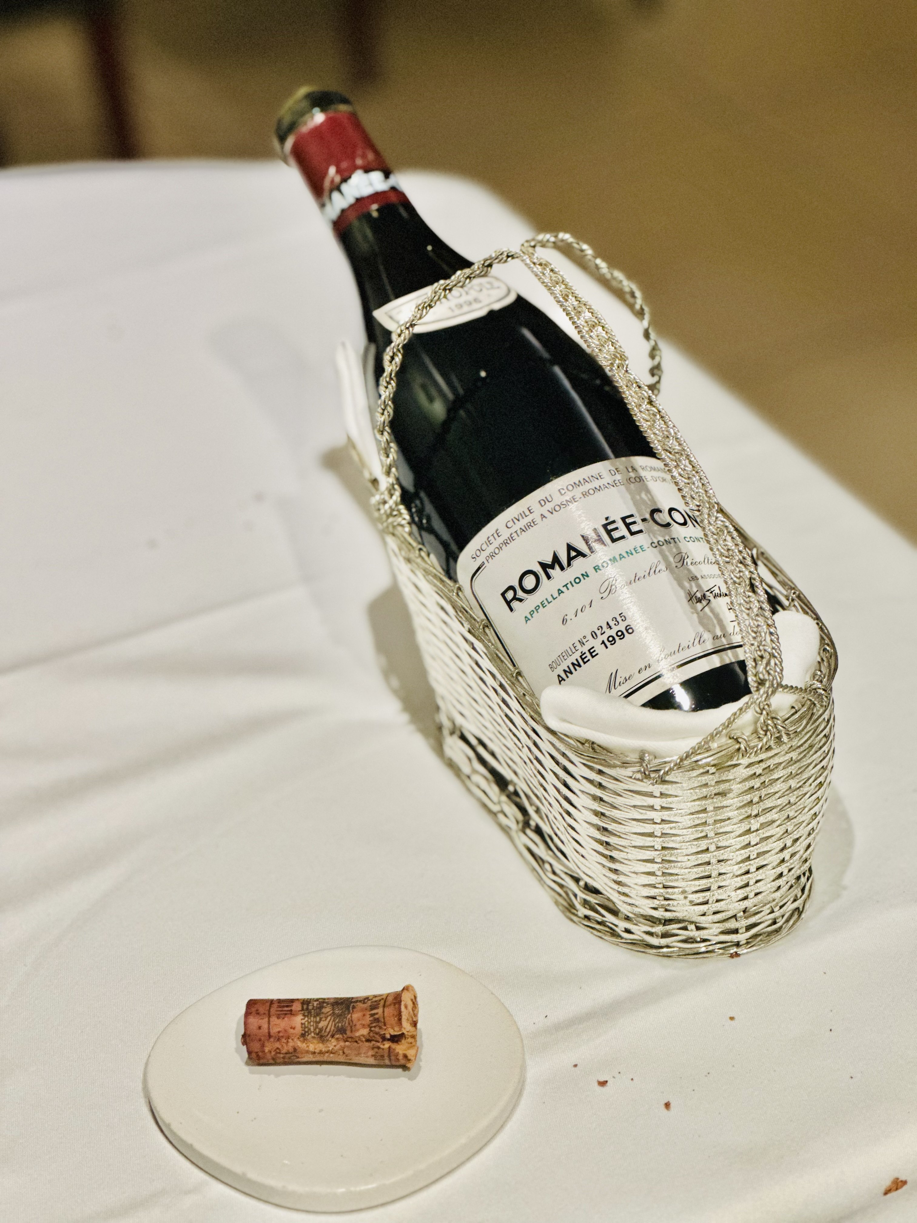 神の領域 「ロマネ・コンティ 1996年」 |田邉 公一 🍷 Wine 神の領域 「ロマネ・コンティ 1996年」 |田邉 公一 🍷 Wine