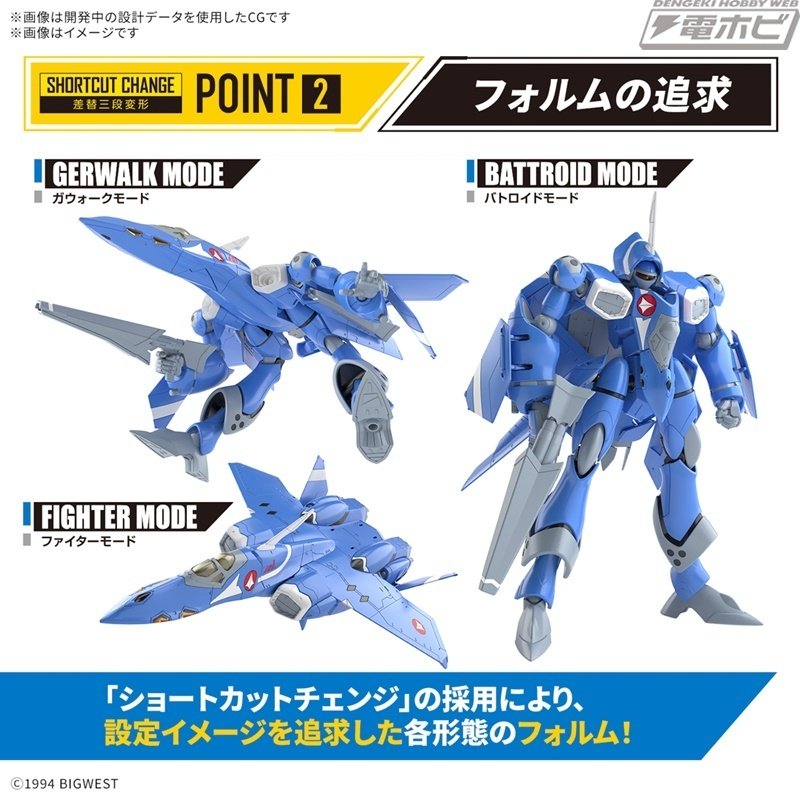 HG『マクロス』プラモシリーズからミリアとマックスが搭乗する