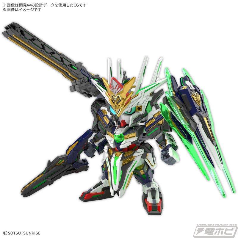 組み合わせることでさらなるギミックも！SDW HEROESガンプラ