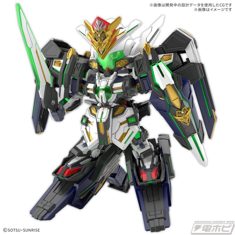 SDキャプテンクアンタGF＋ガンダムアストレア タイプ-F＋タイプ-B＋他2点 3体揃えることでさらなるギミックも!?ガンプラ「SDW HEROES