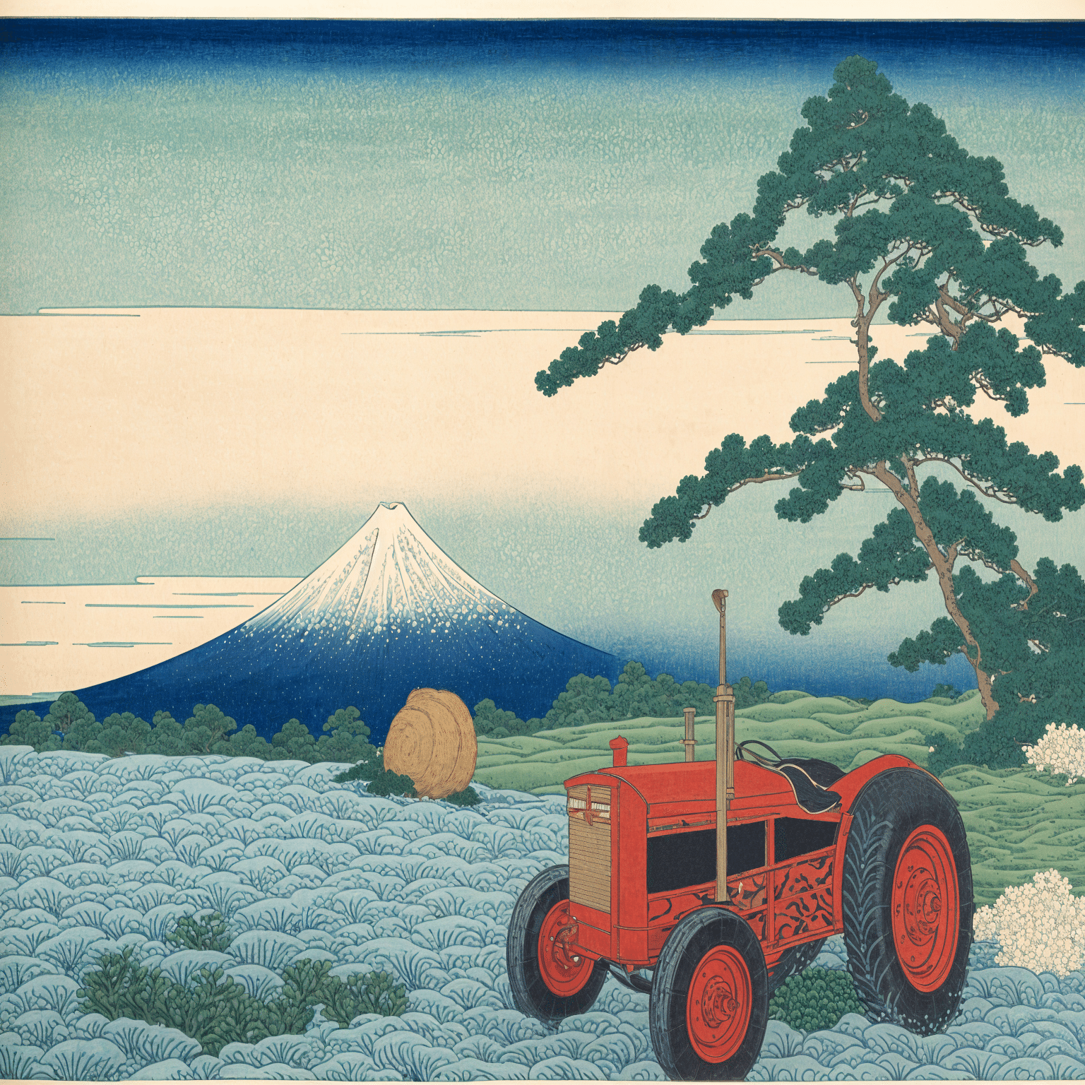 慶應義塾大学による研究でニセコのあの風景が \ 浮世絵 // に！？ AI