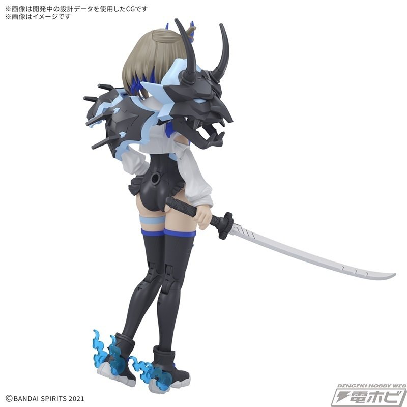 30 MINUTES SISTERS」より鬼の面や角が特徴的なシスター「SIS 30 MINUTES SISTERS」より鬼の面や角が特徴的なシスター「SIS
