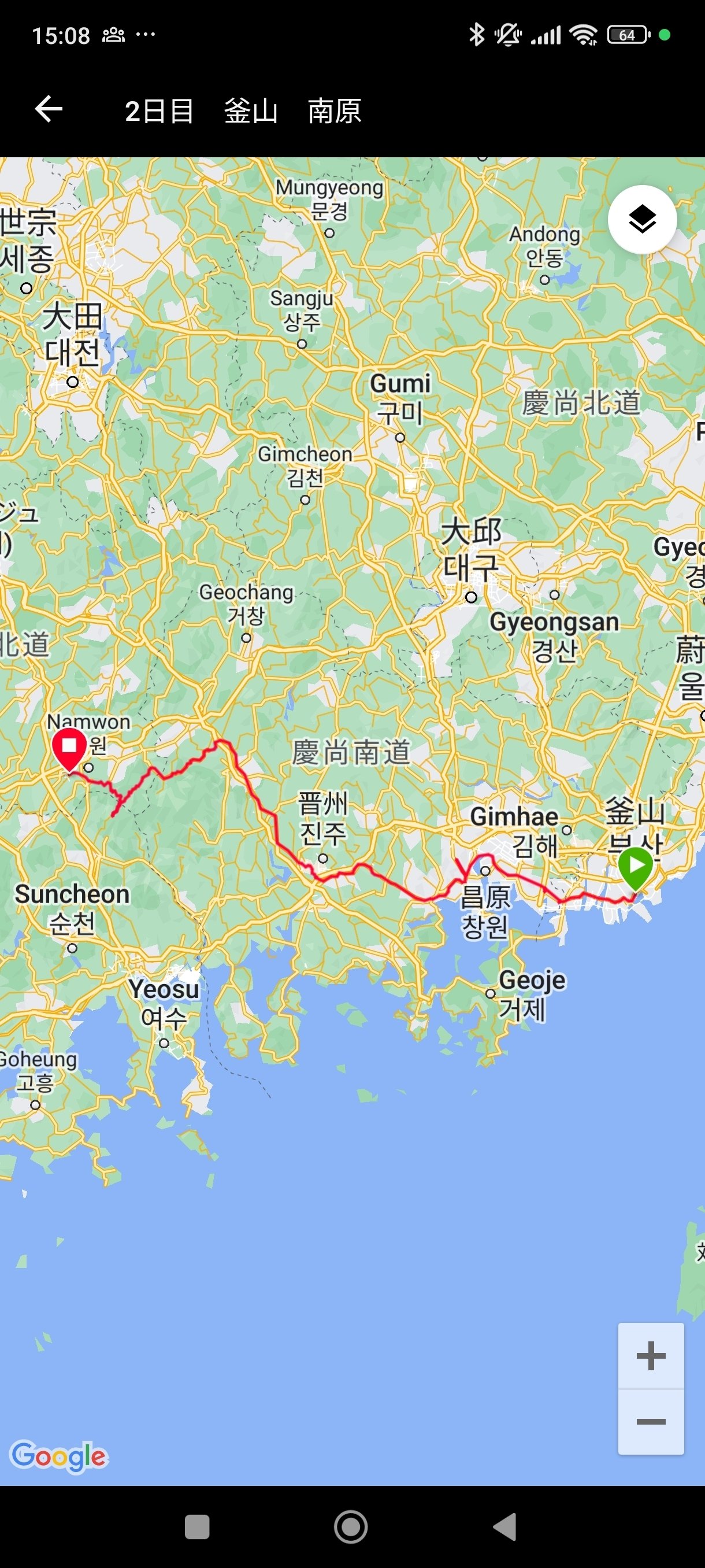 2日目 韓国バイク紀行 釜山 晋州 智異山 南原｜金弘明 Kim,Hongmyong