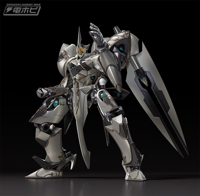 MODEROID アルグレオン ヴァリマール オルディーネ 3点セット 人気RPG『英雄伝説 閃の軌跡』より、《銀の騎神》アルグレオンが