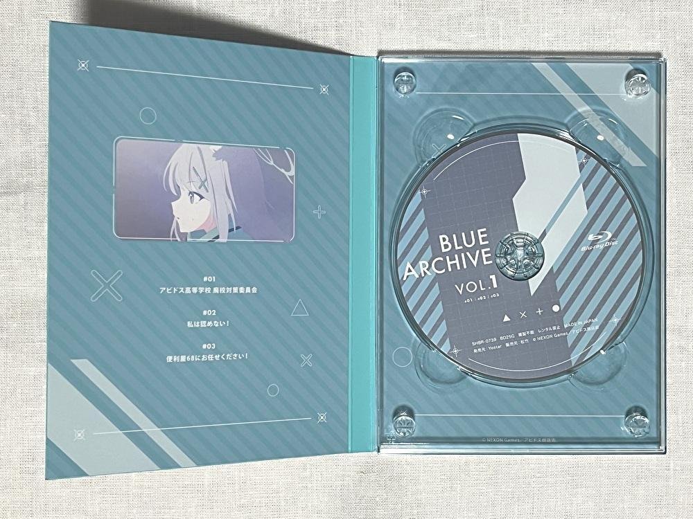 ブルアカ アニメブルーレイ1巻が届いたはなし｜watariko