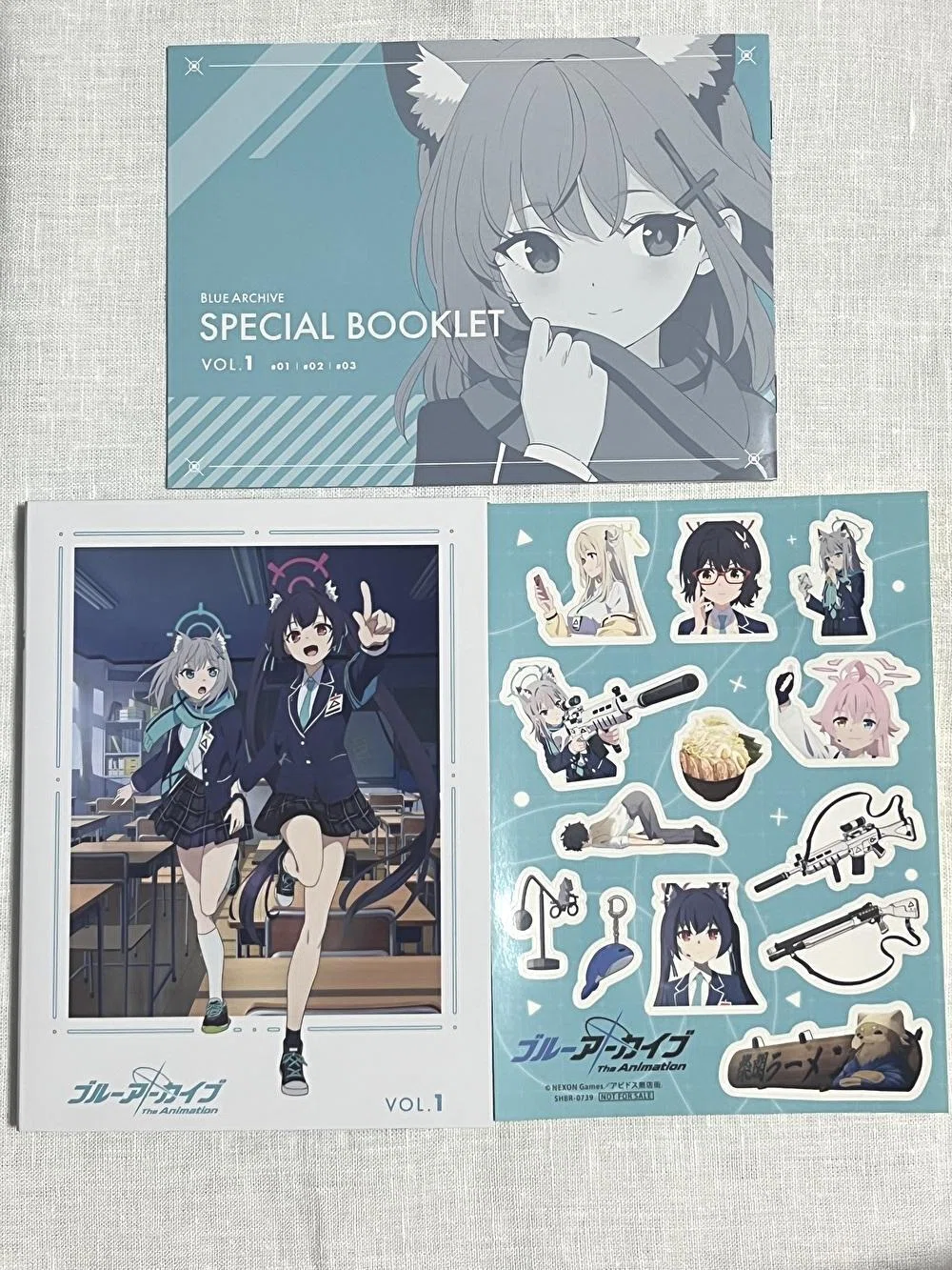 シリアル未使用】 ブルーアーカイブ アニメ Blu-ray 全巻セット 