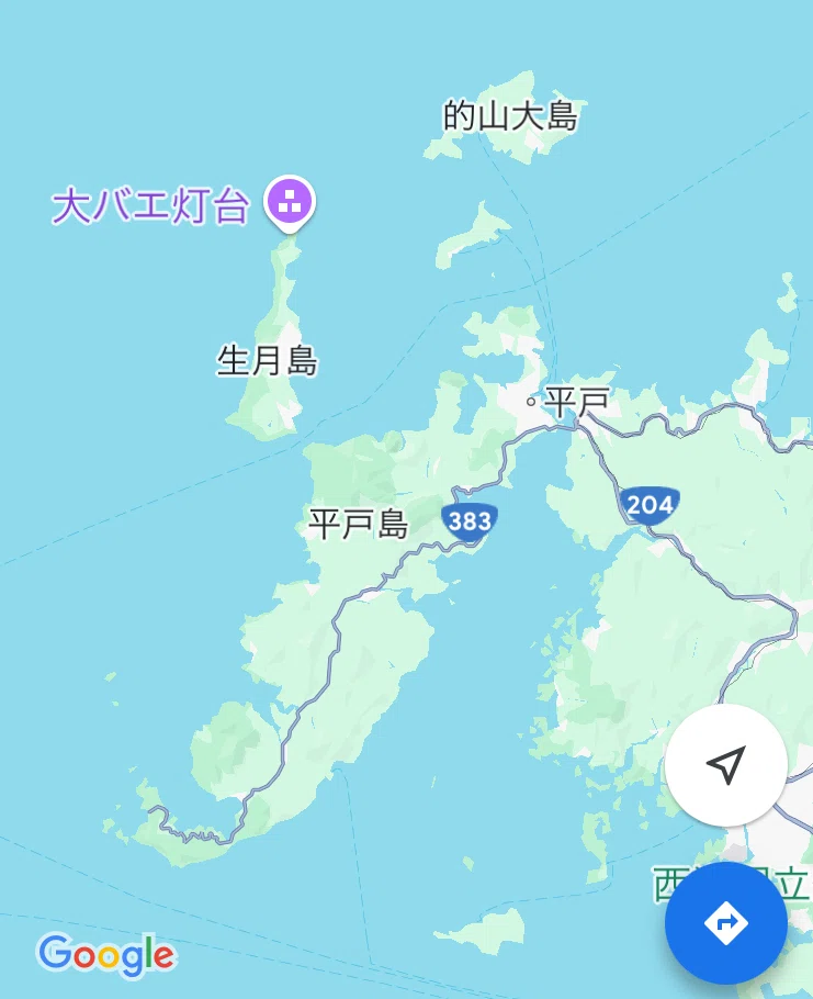 474 本土西の端 生月島に行き着いた。｜揺蕩う旅人・なお（ミヤコカエデ）
