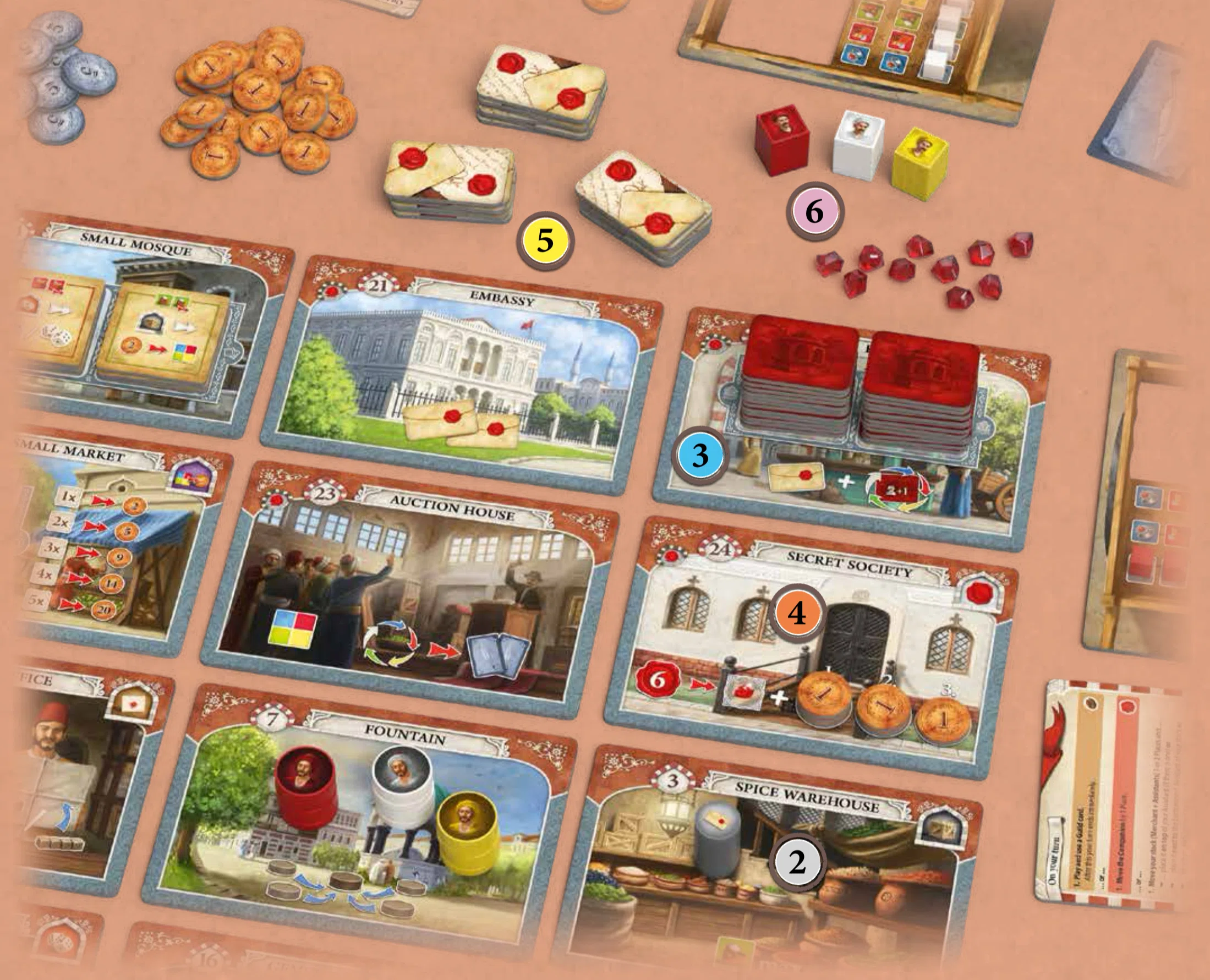 イスタンブール 日本語版＋拡張2種の3点セット ボードゲーム