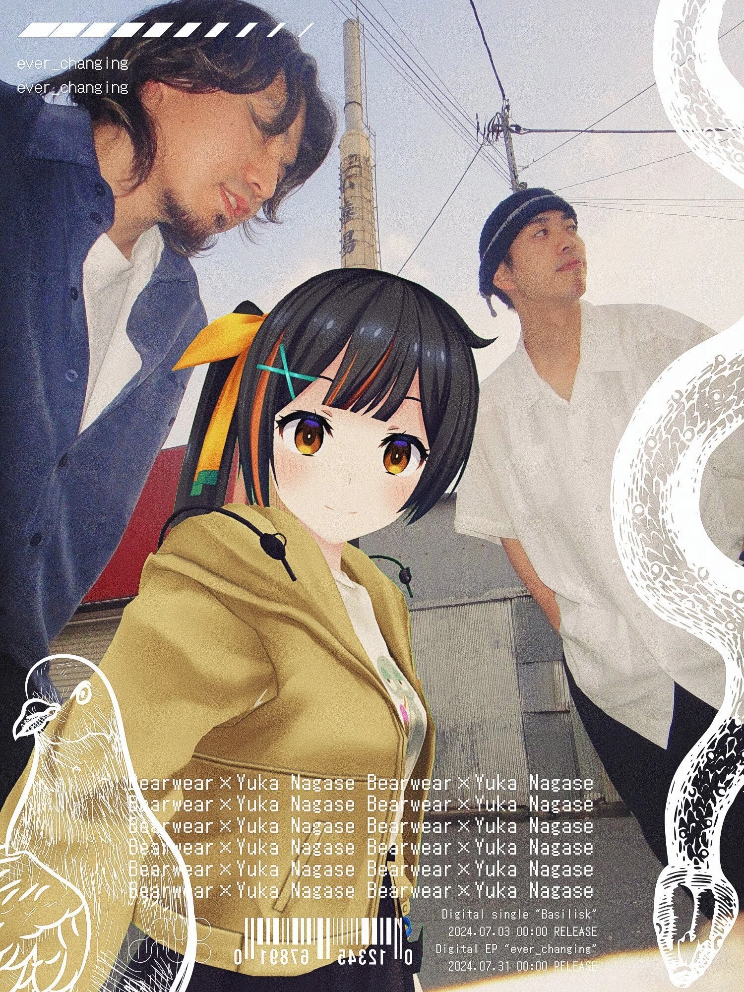 2.5次元アーティスト長瀬有花さんと曲を作りました | “ever_changing