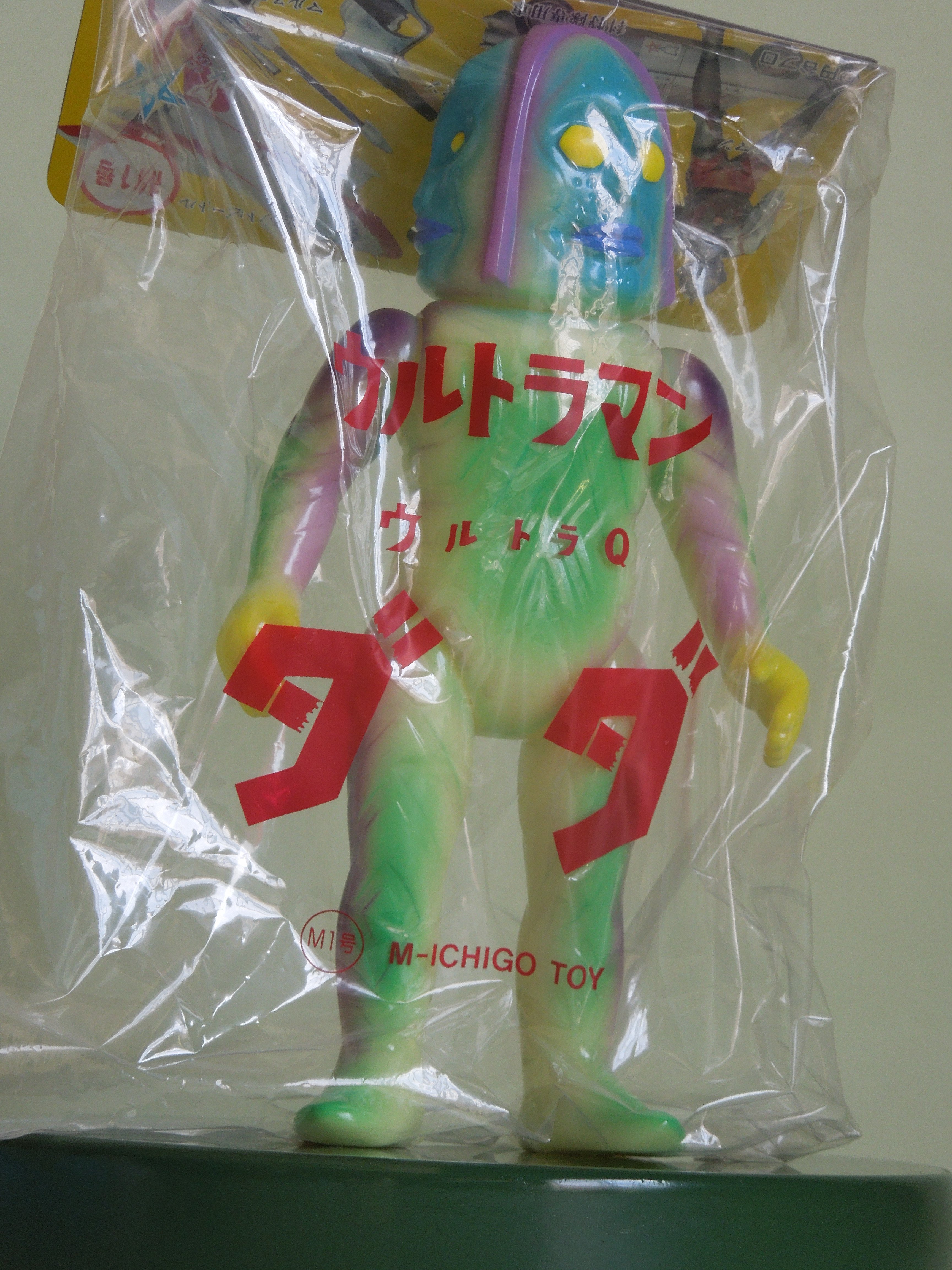 M1号製 スタンダード・ソフビ 3面ダダ カラバリ｜ゆる