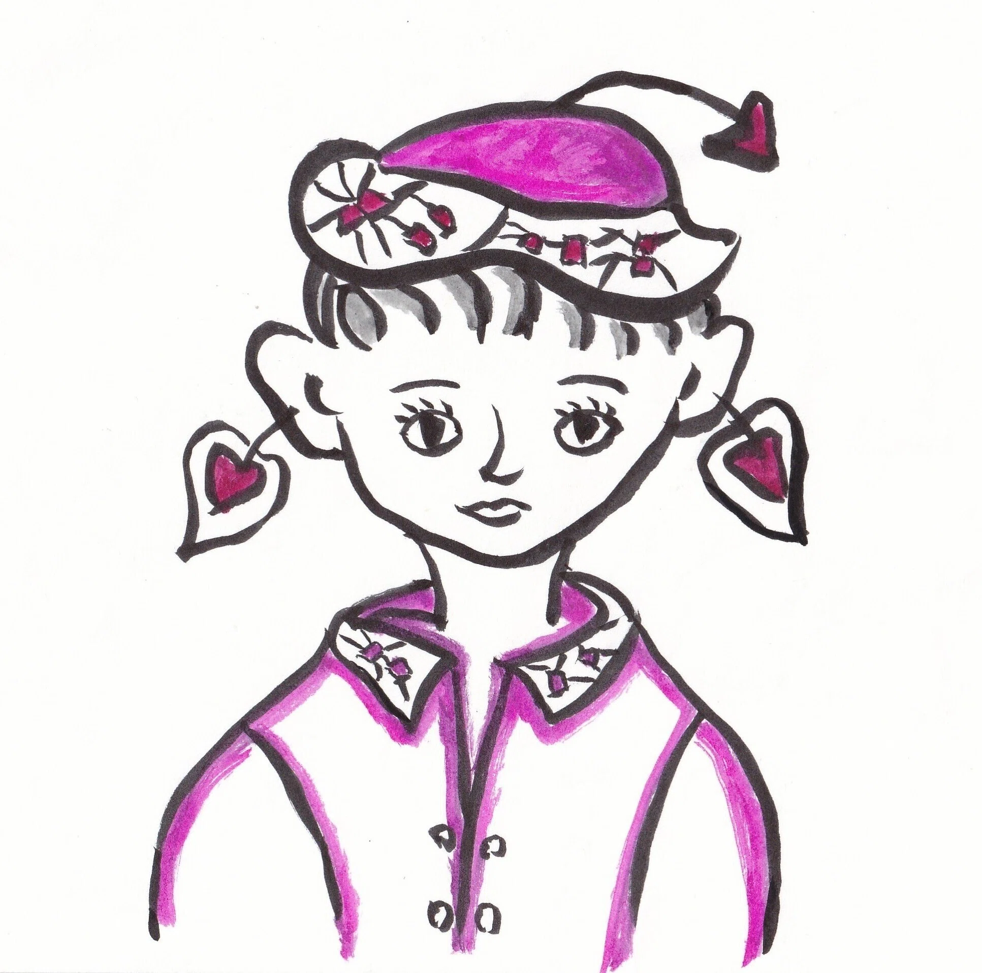 94歳ばあばのイラスト｜山田幸子フリーアナウンサー