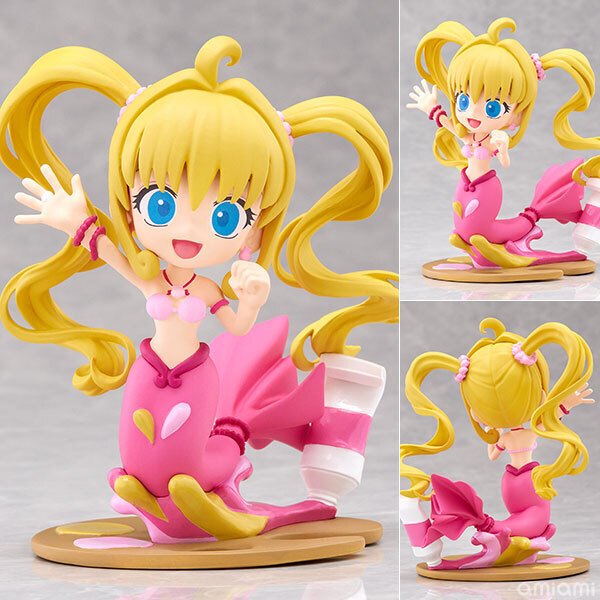 ぴちぴちピッチ』るちあ、波音、リナがデフォルメフィギュア ぴちぴちピッチ』るちあ、波音、リナがデフォルメフィギュア