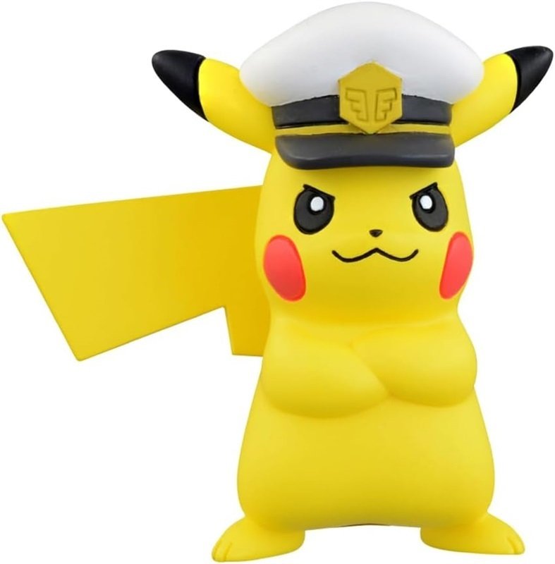 キリッとした表情のキャプテンピカチュウやドオー、メガ キリッとした表情のキャプテンピカチュウやドオー、メガ