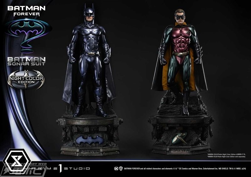 闇夜に映える「夜の色」の塗装が美しい『バットマン フォーエヴァー