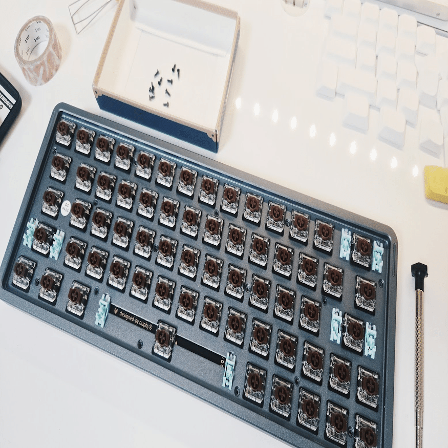 Nuphy Air60を静音化してみた！【キーボード沼】｜わちゃ