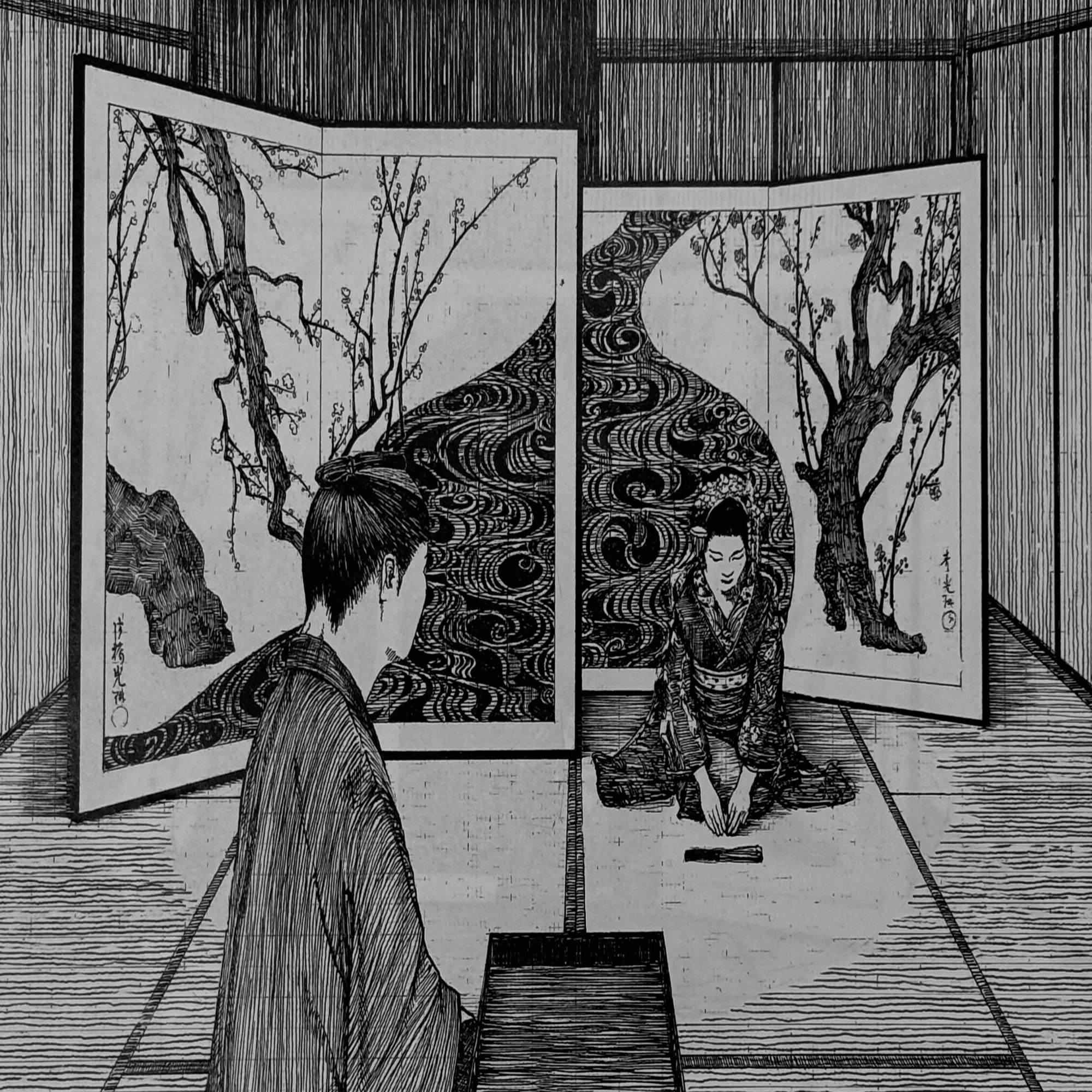 解決！『紅白梅図屛風』鑑賞アップデート｜白井忠俊