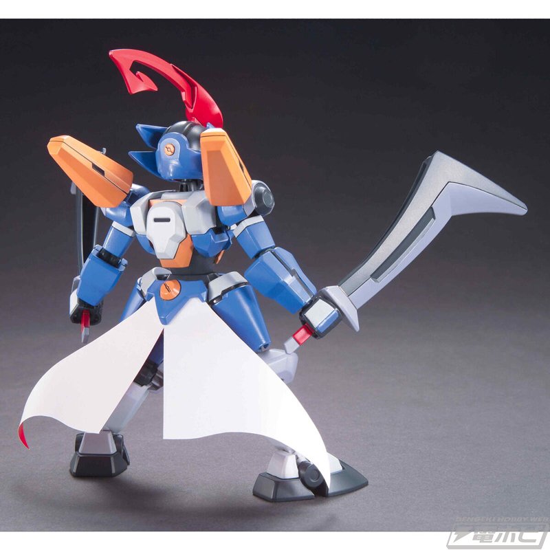 ダンボール戦機W』プラモデル「LBXエルシオン」と「LBXペルセウス」が