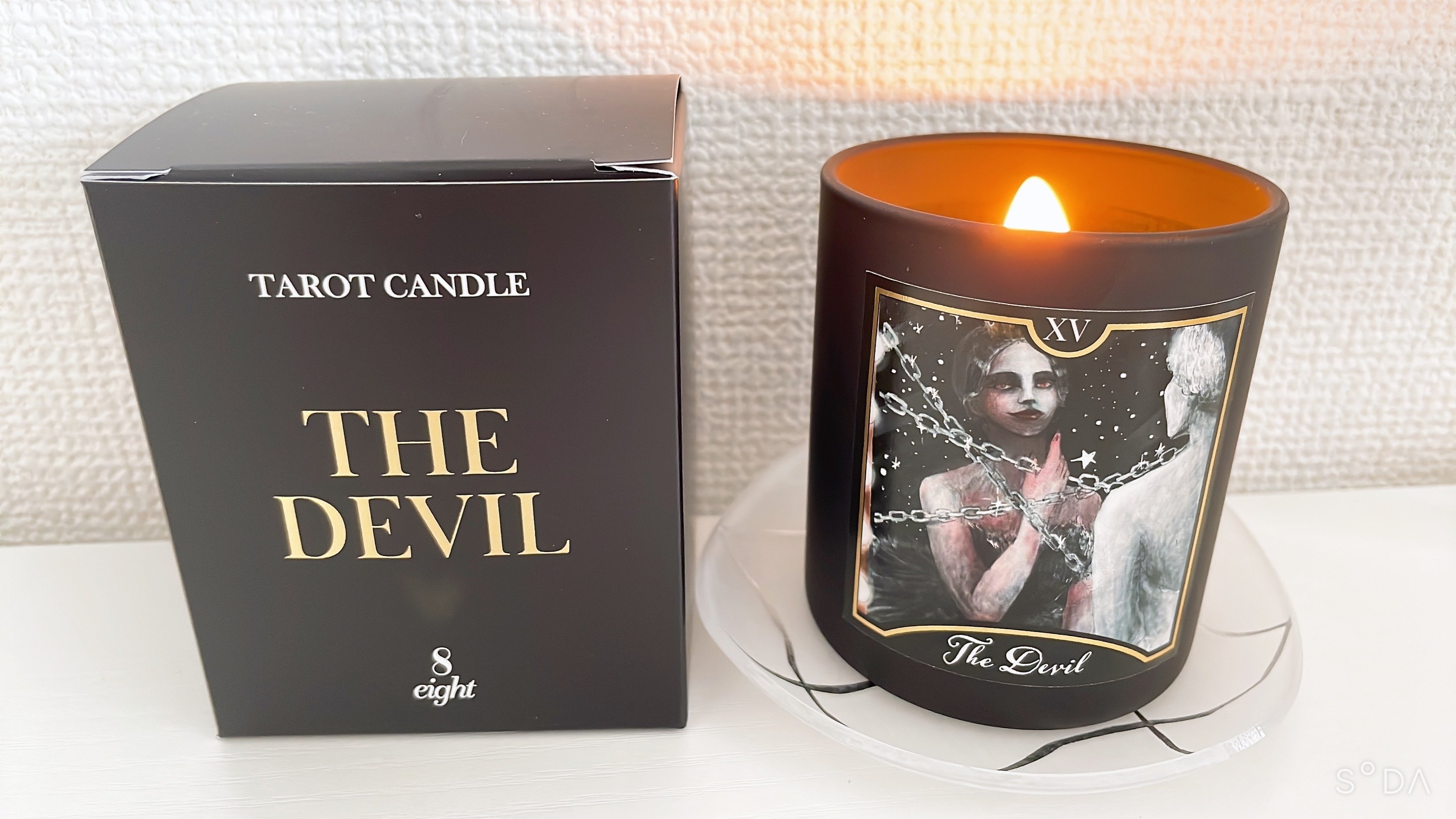 マリアオラクル　eight タロットキャンドル　THE DEVIL タロットキャンドル THE DEVIL eight マリアオラクル