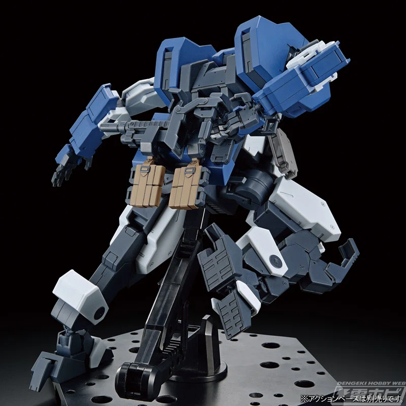 ウインチユニットは射出状態をリード線で再現！『境界戦機 フロスト