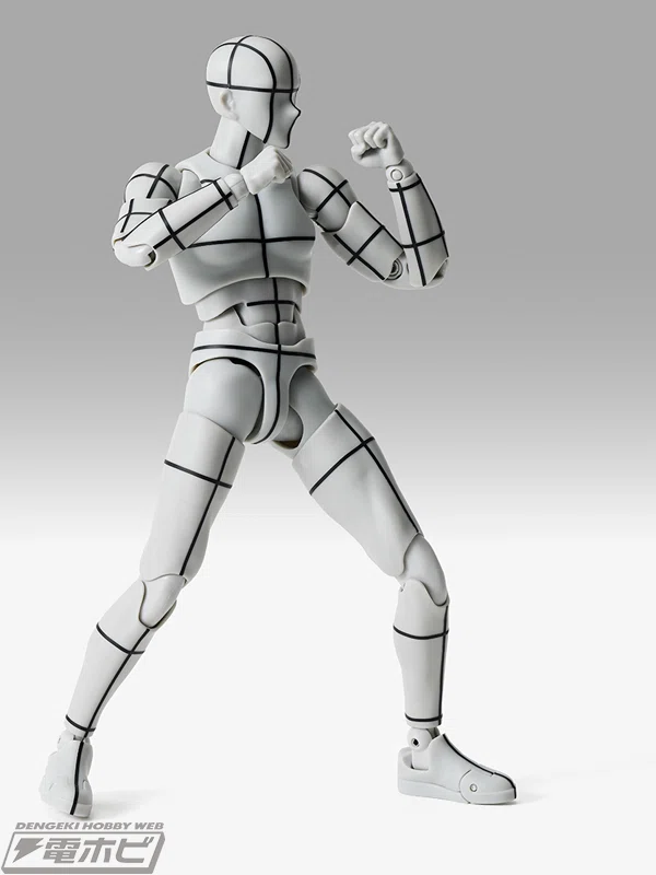 デッサンに最適な「S.H.Figuarts ボディくん＆ボディちゃん」の