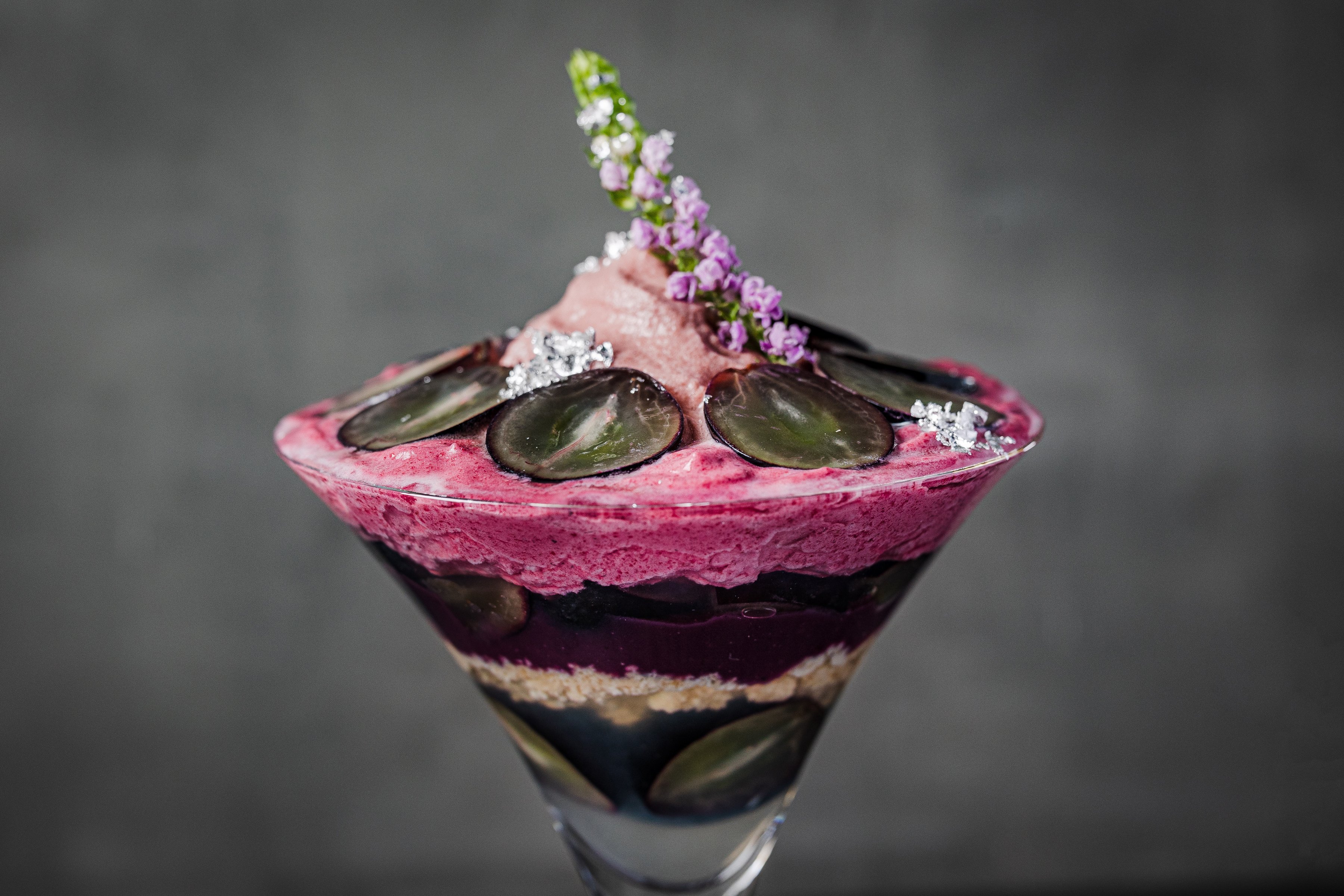 Re:04 秋の収穫祭、ナガノパープルと紫蘇のハーベストパフェ｜Remake easy