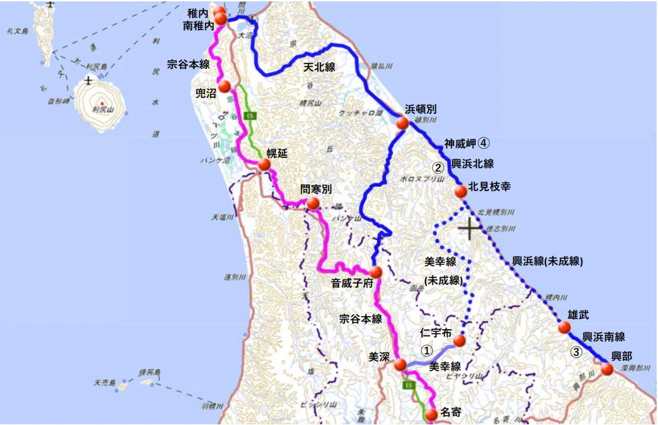 時刻表に乗る番外編 路線あれこれ #03 宗谷本線③｜松ヶ谷鉄道