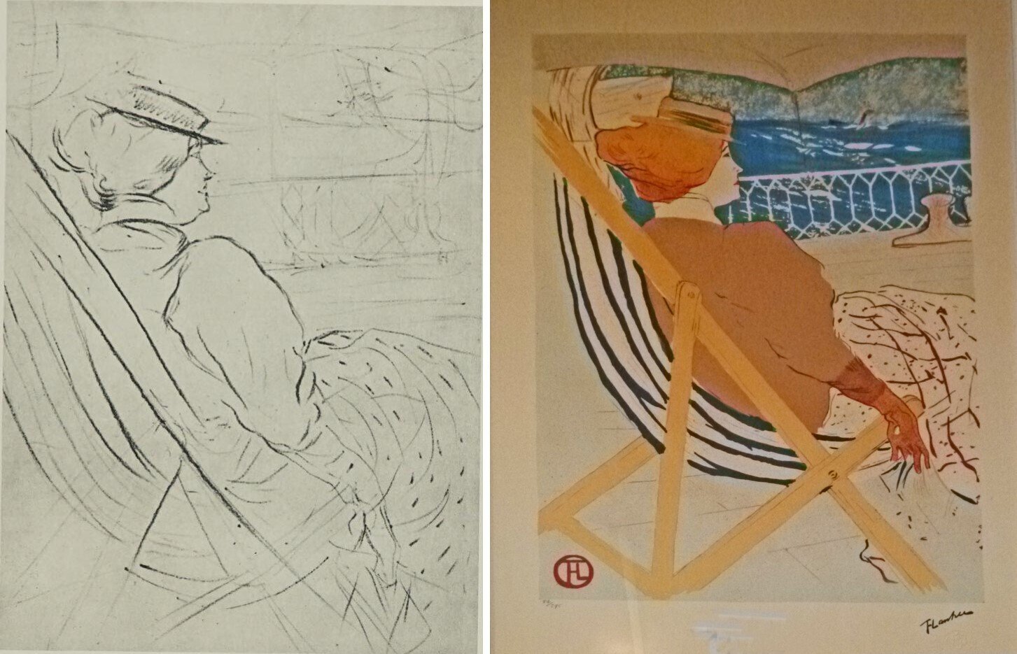 ロートレック　素描画集。 ロートレック展」SOMPO美術館：素描の量に驚き、”背中大好き