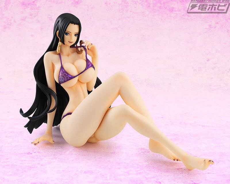 POPボア・ハンコック 赤いビキニ POPフィギュア 完全新規造形！P.O.Pワンピース水着の美女シリーズに海賊女帝