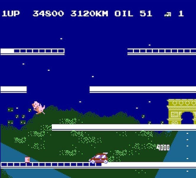 FC シティコネクション シティコネクション｜ファミコン (FC)｜ジャレコ｜レトロゲーム