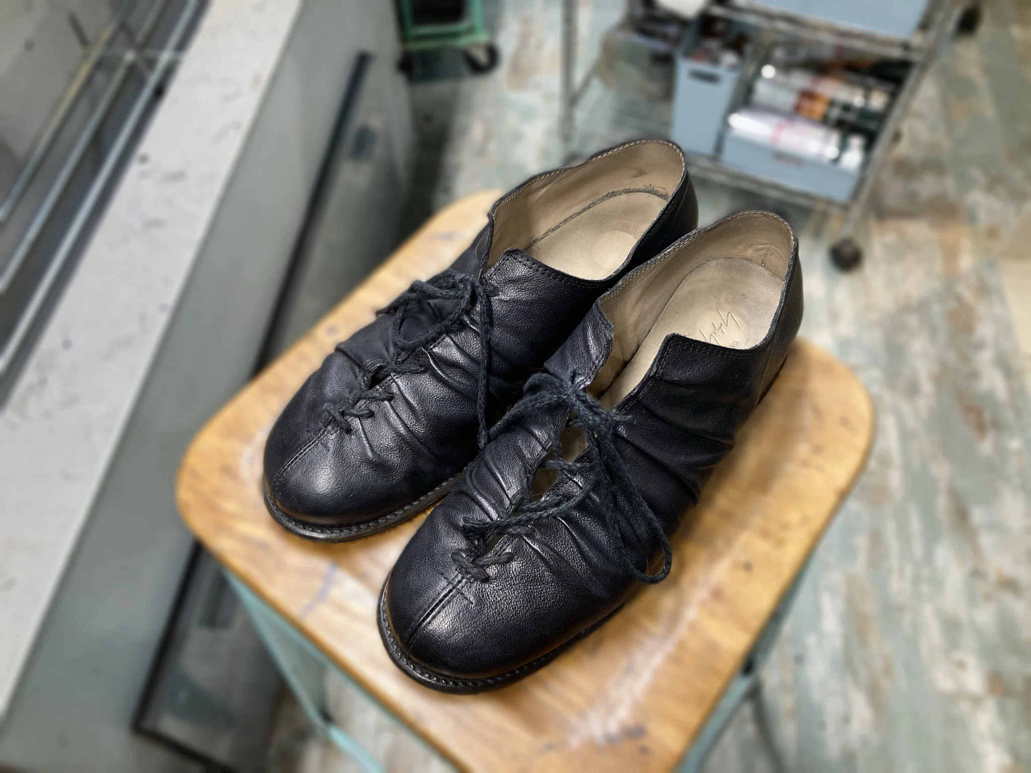 ヒール修理】トップリフト交換＜Yohji Yamamoto/ヨウジヤマモト