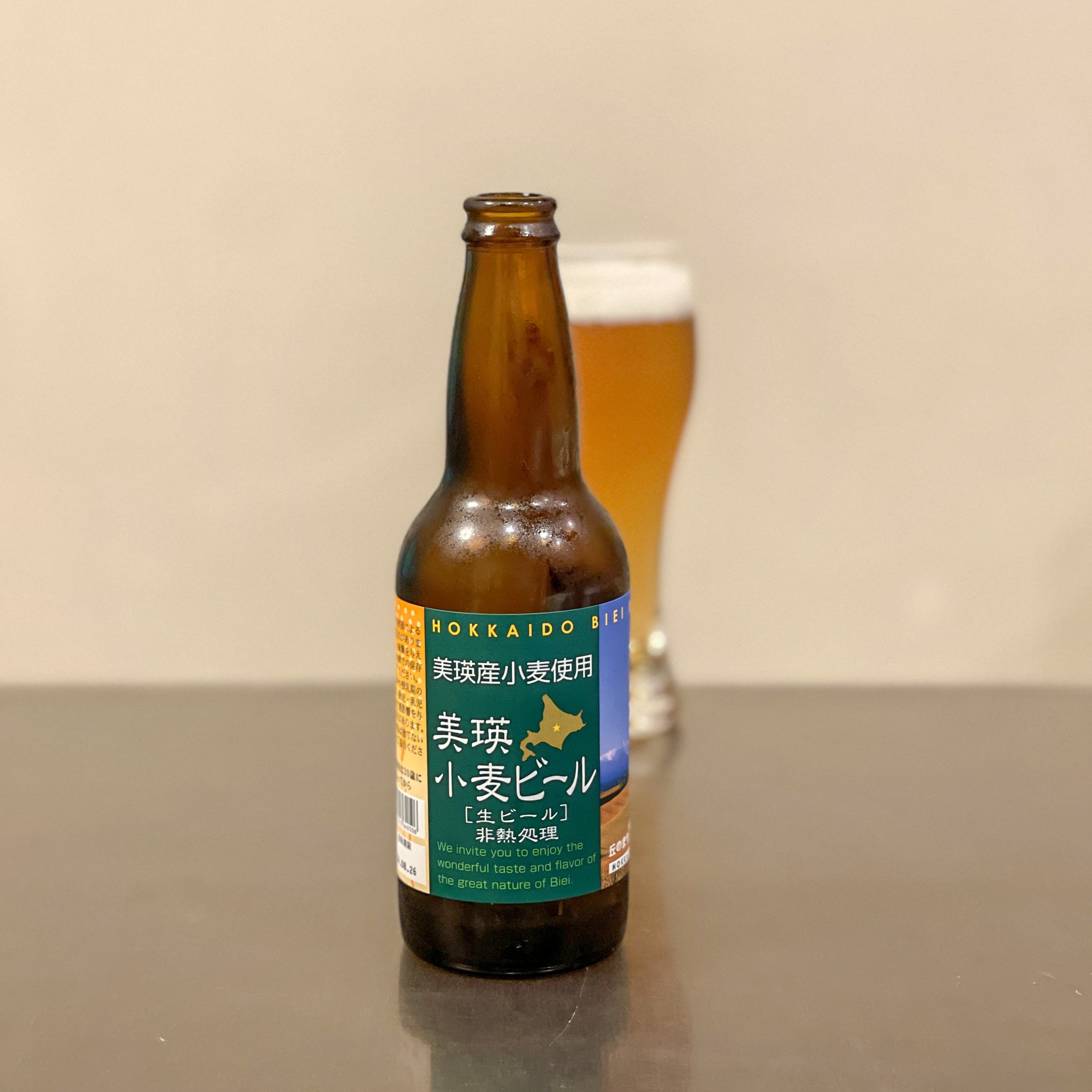 大雪地ビール（TAISETSU JI BEER）の「美瑛小麦ビール