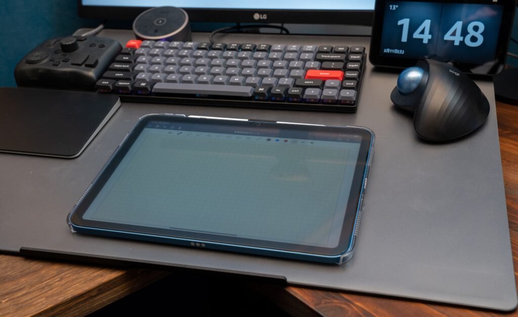 卓上傾斜台 ANGLE10 (BORDERLESS WH-AG10) ブラック