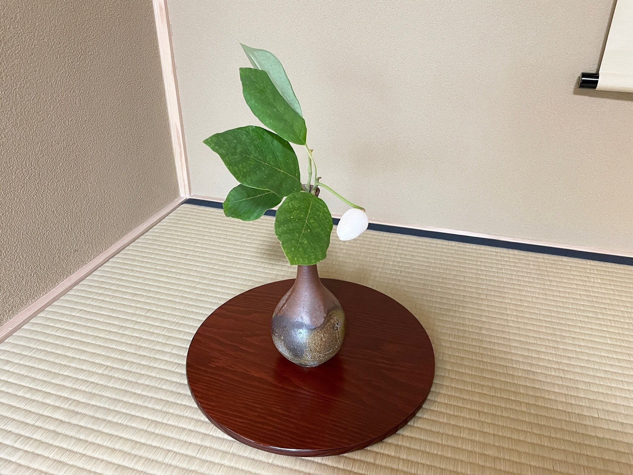 お茶道具　大川薫　瑠璃掛花入 お茶道具 大川薫 瑠璃掛花入
