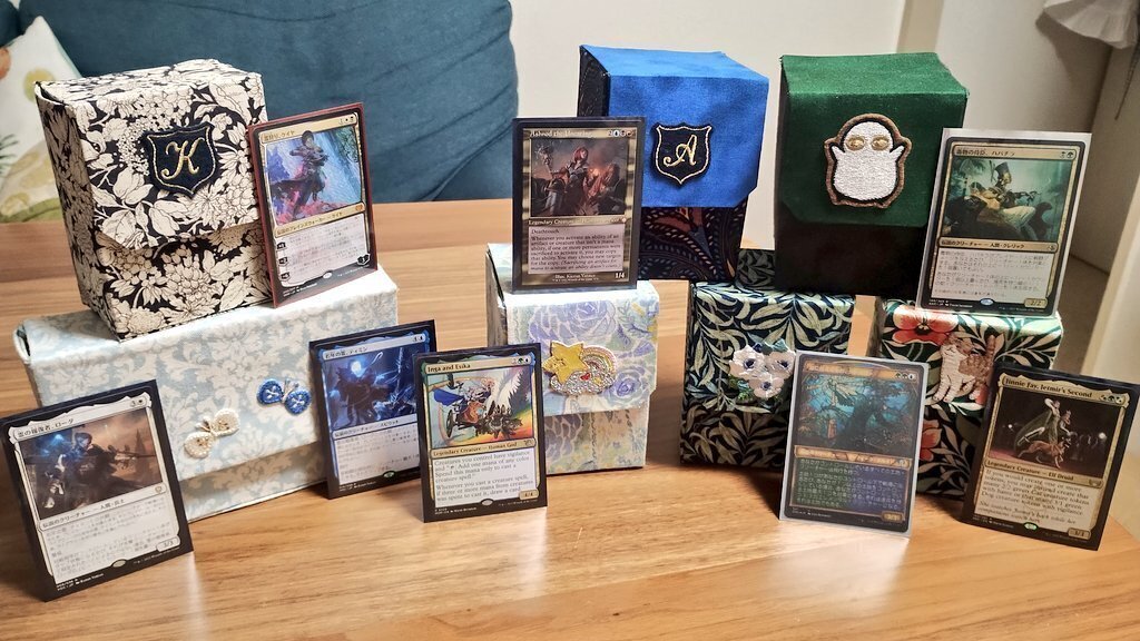 手作りデッキケースのレシピ公開！【MTG統率者向け】｜ばんどらー