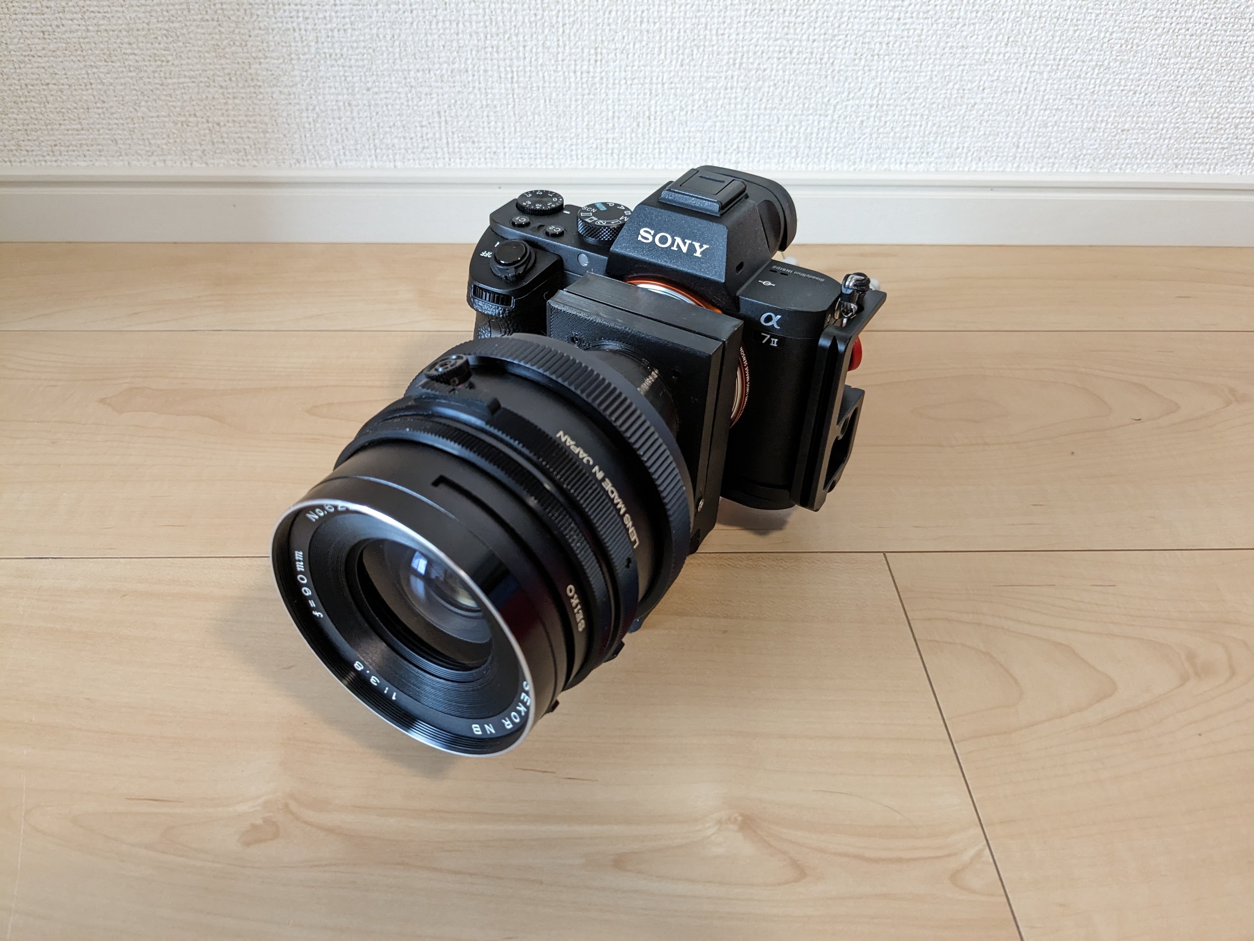 フルサイズで中判用レンズを使いたい｜両眼