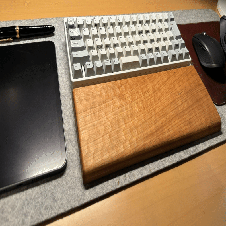 亀甲名栗のパームレストを買った｜デネブ