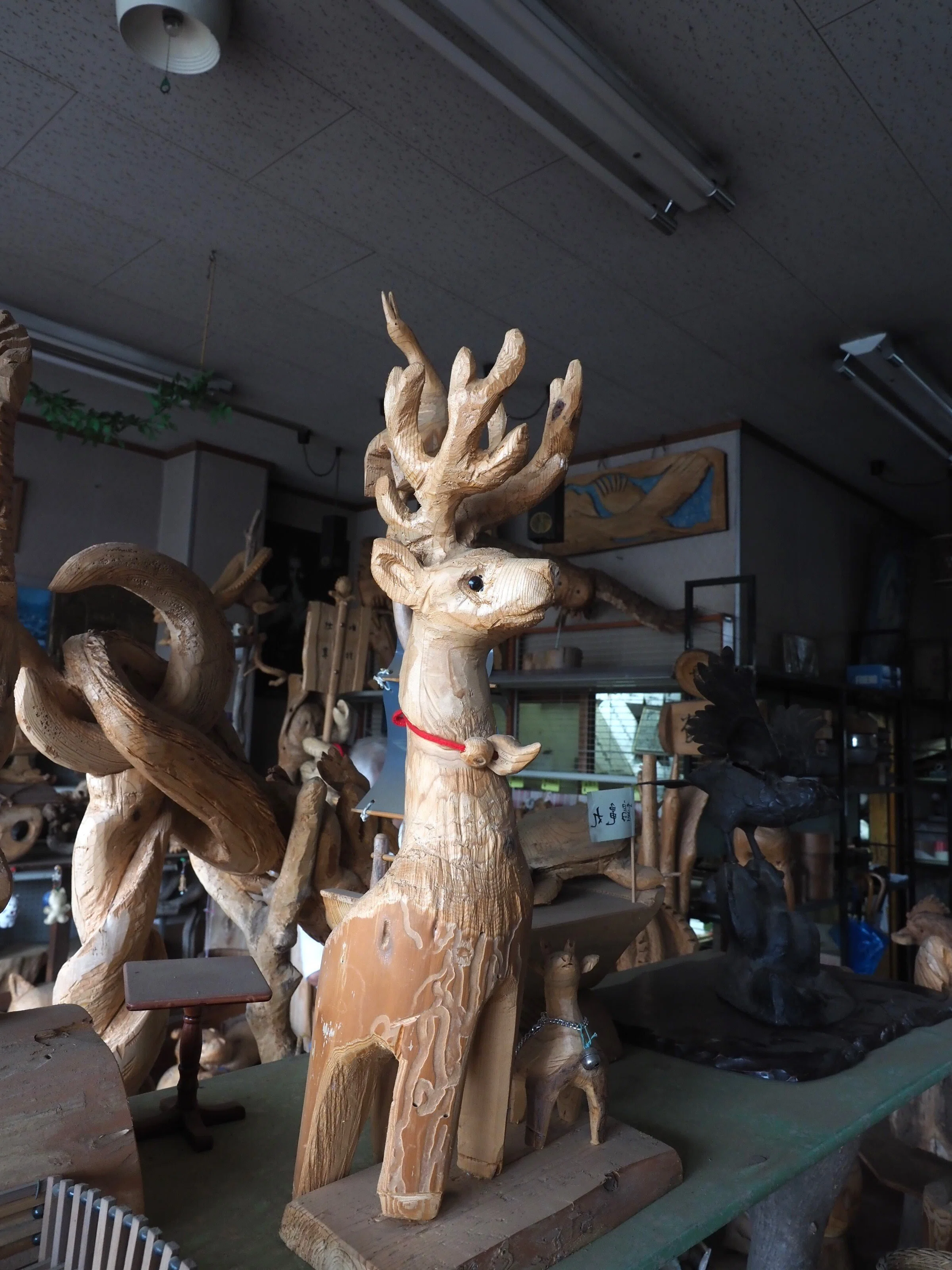Aomori Stroll] Introducing the Wood Carvings of Mr. Sasaki (83