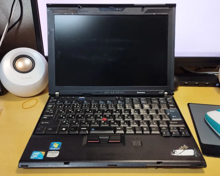 コレクション目的でジャンクなThinkPad X201を拾った(仕様確認編