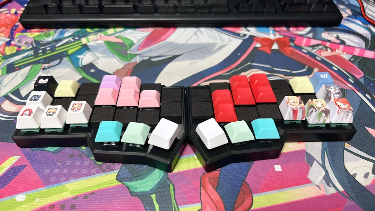 アクション・音ゲー・格ゲー】Corne v4 Cherryで自作コントローラーを 
