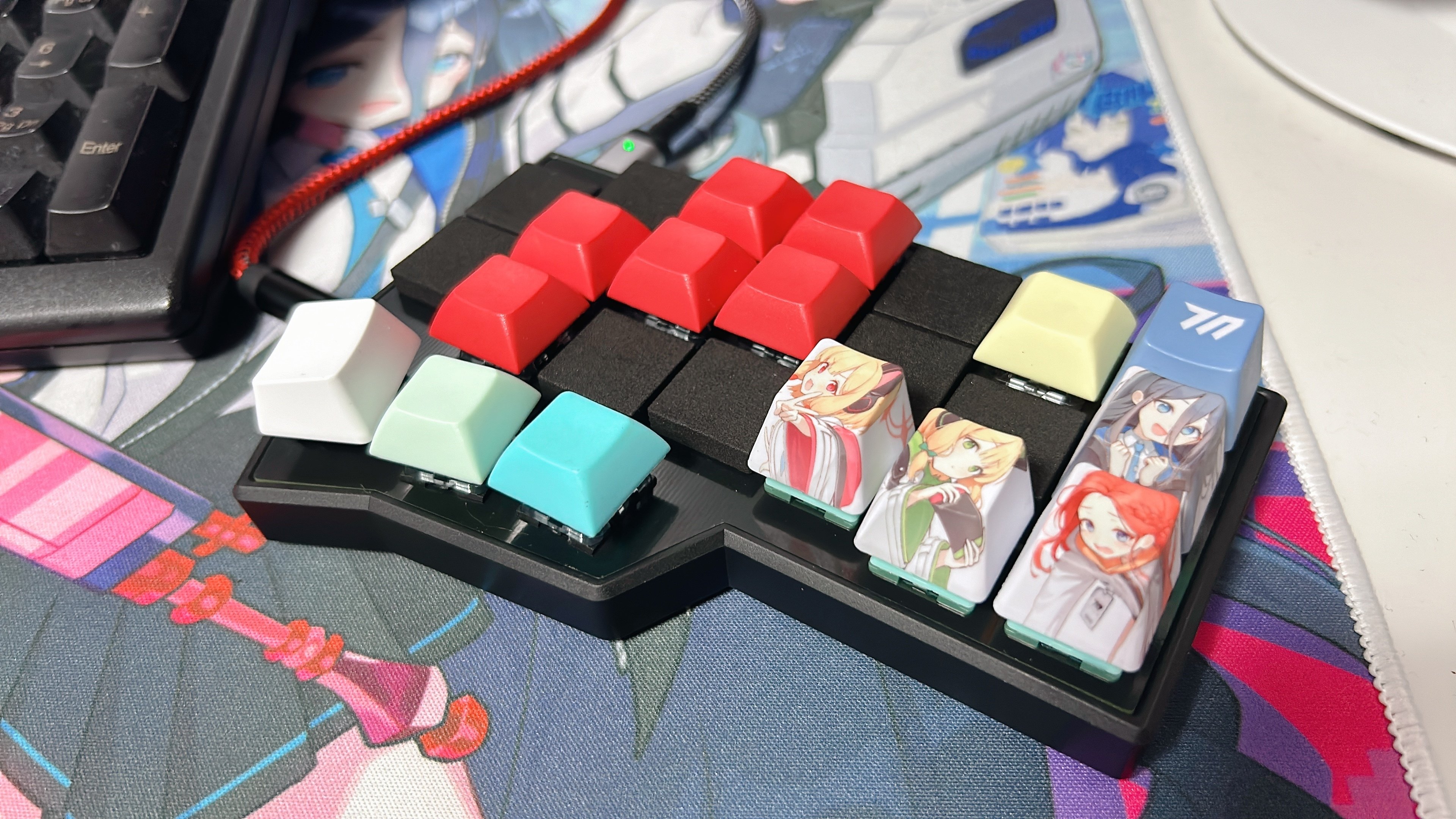 アクション・音ゲー・格ゲー】Corne v4 Cherryで自作コントローラーを