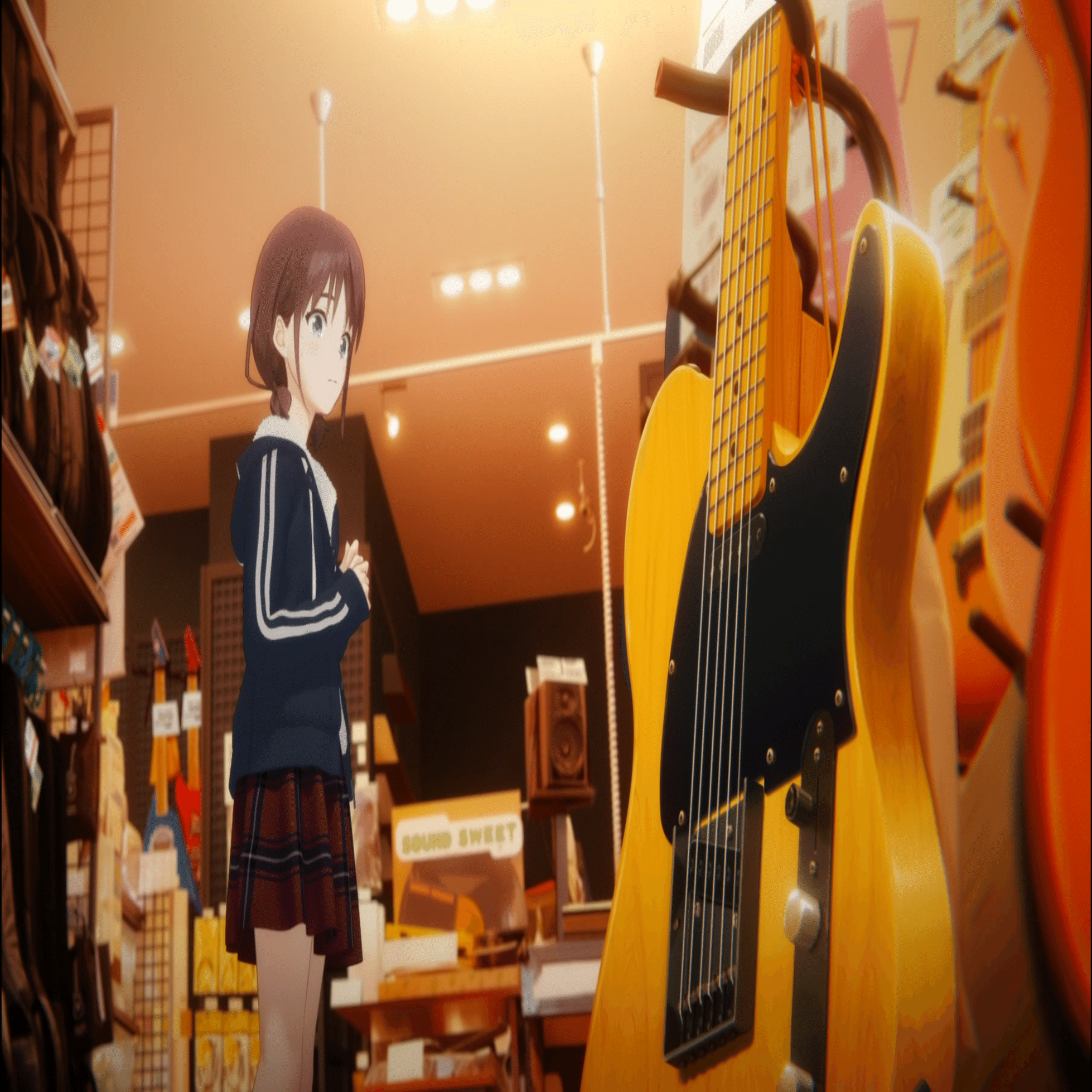 ガールズバンドクライ】仁菜（狂犬）のギター解説！実はテレキャスター