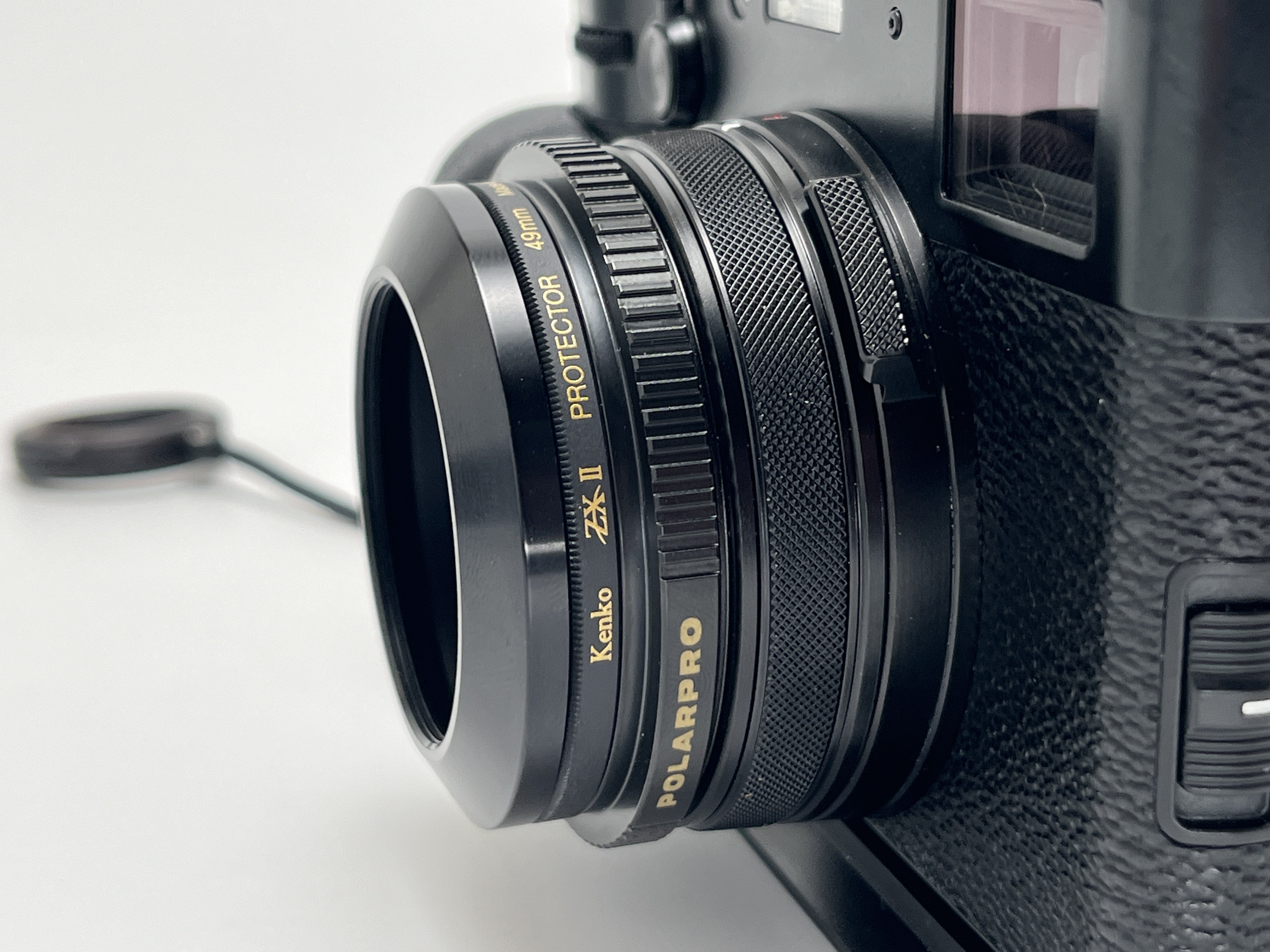 FUJIFILM X100Ⅵ 純正防滴防塵フィルター付き X100V】純正アダプターと保護フィルターで防塵防滴セット完成