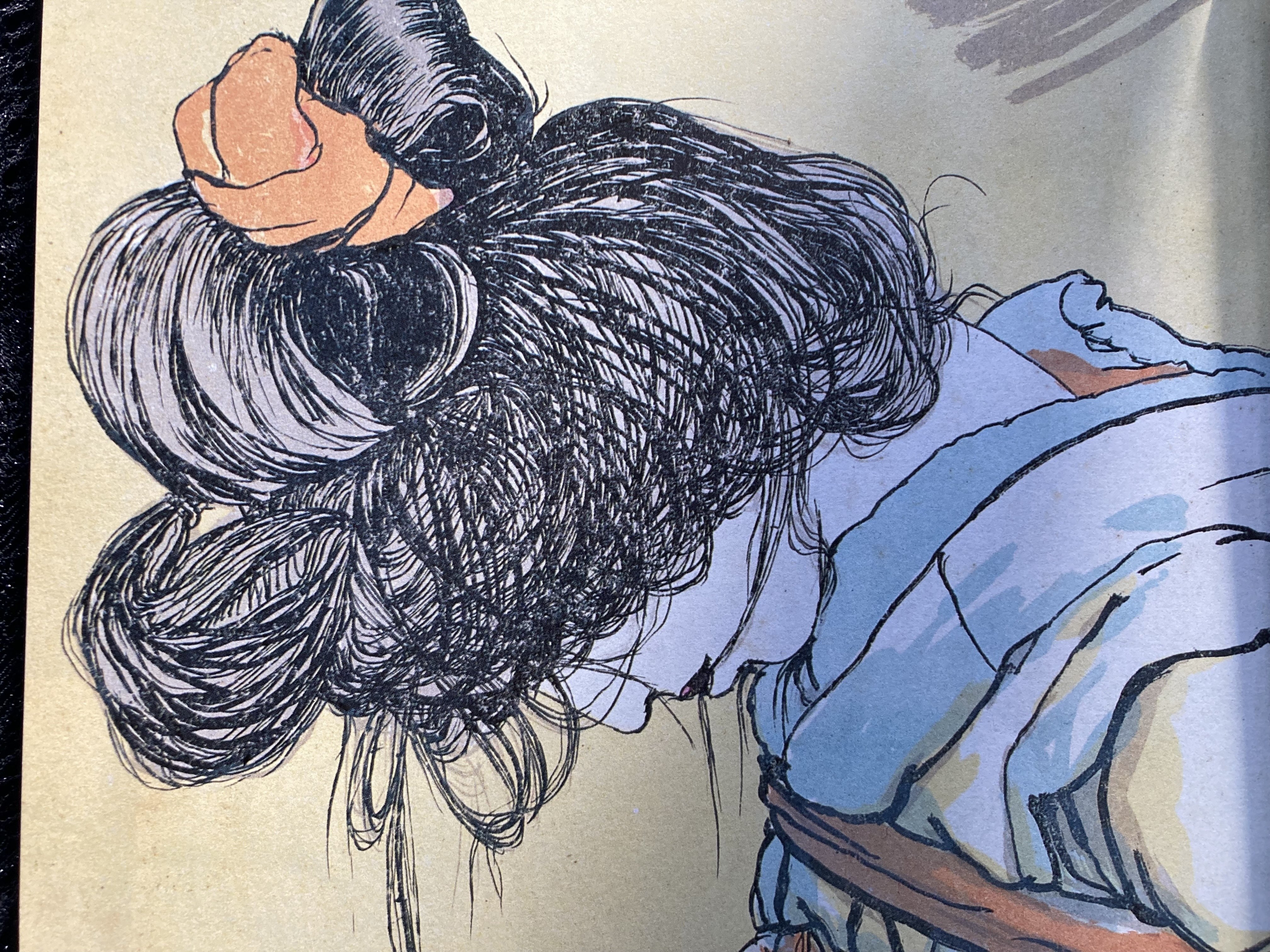 伊藤晴雨「緊縛女性」アクリルケース保存 （私が影響を受けた