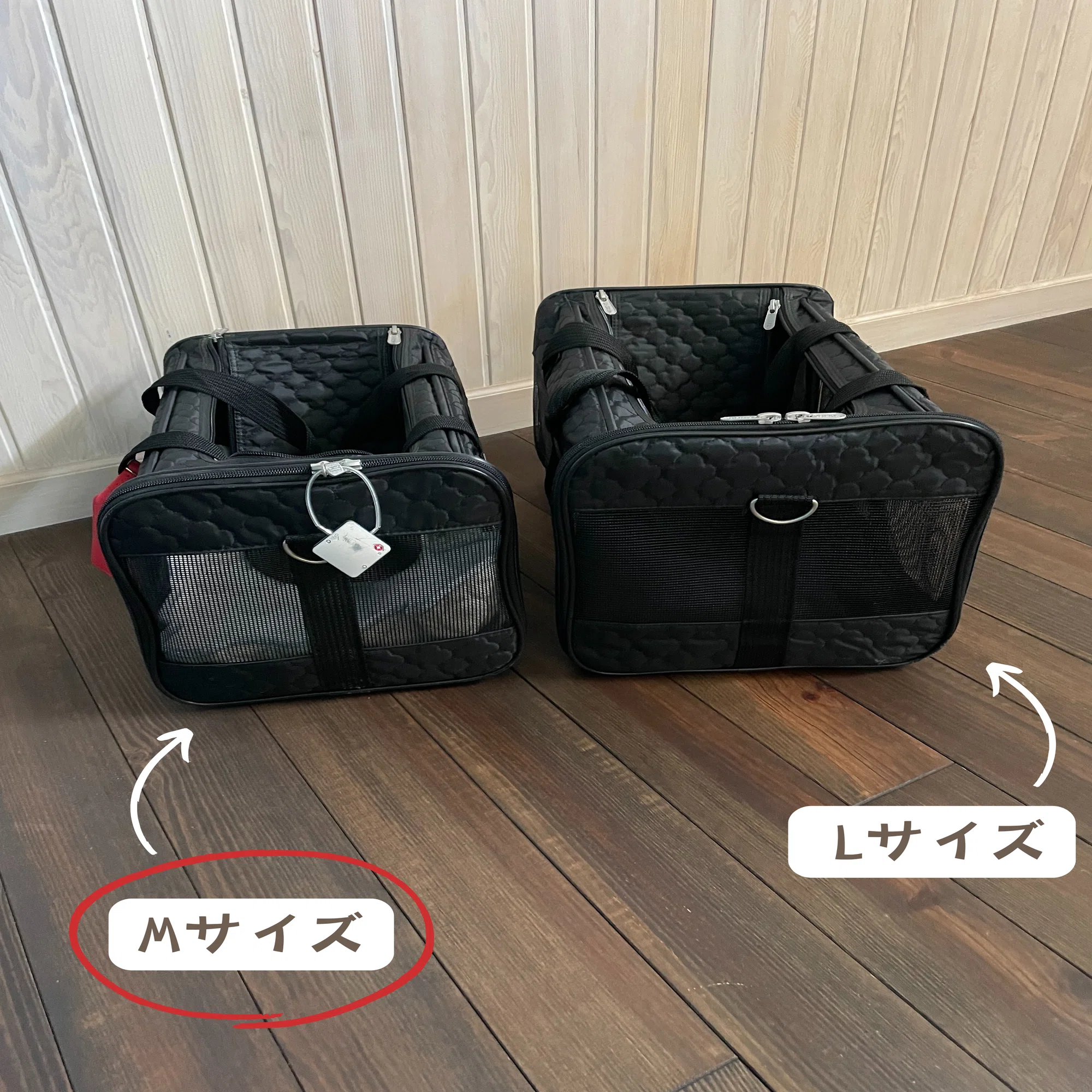 ペットキャリーは SHERPA-M size を用意しました。｜YMA | CANADA🇨🇦日記