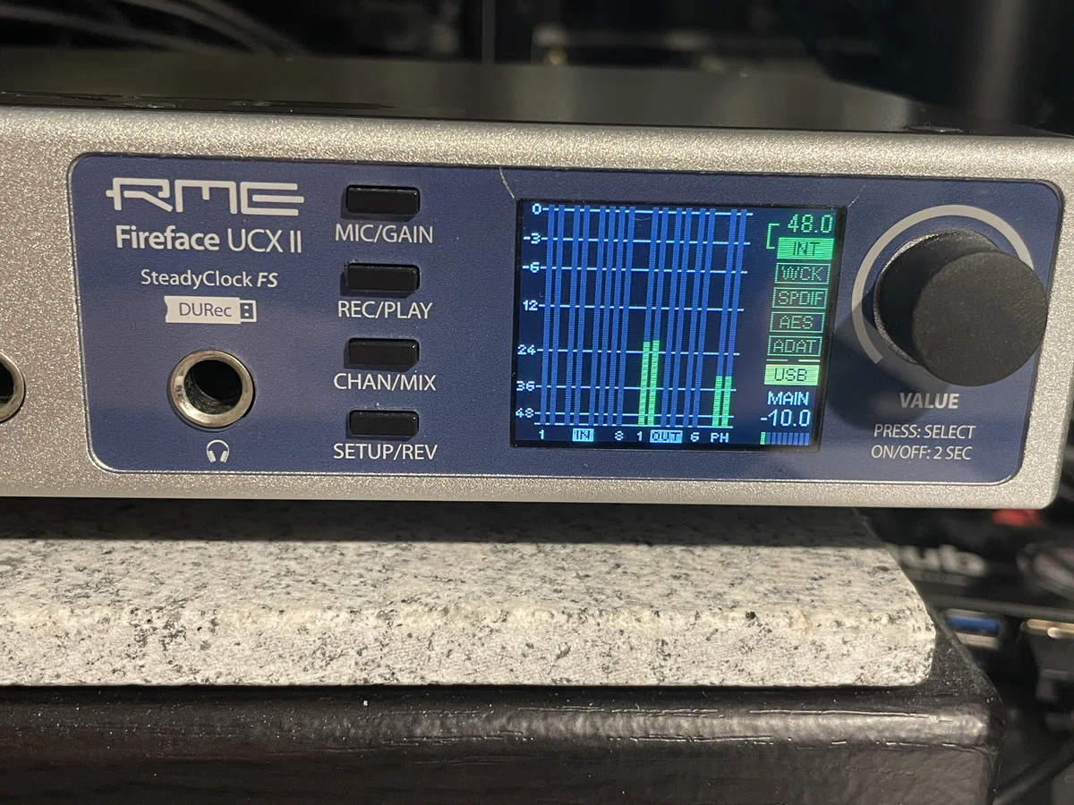 美品】RME Fireface UCX II 国内正規品 【公式通販】 RME Fireface UCX 