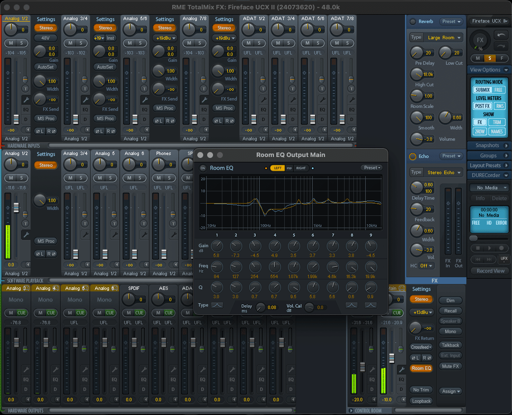 RME FireFace UCXⅡで困った話｜Wataru Naruse