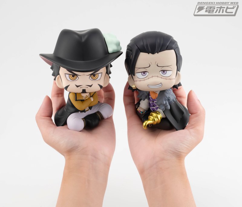 ワンピース 【クロスギルド 】ミホーク＆クロコダイル ガレージキット フィギュア ワンピース クロスギルド ミホーク クロコダイル フィギュア 23. ワンピース　リペイント　おまとめ　ルフィ　クロコダイル　キッド　ミホーク