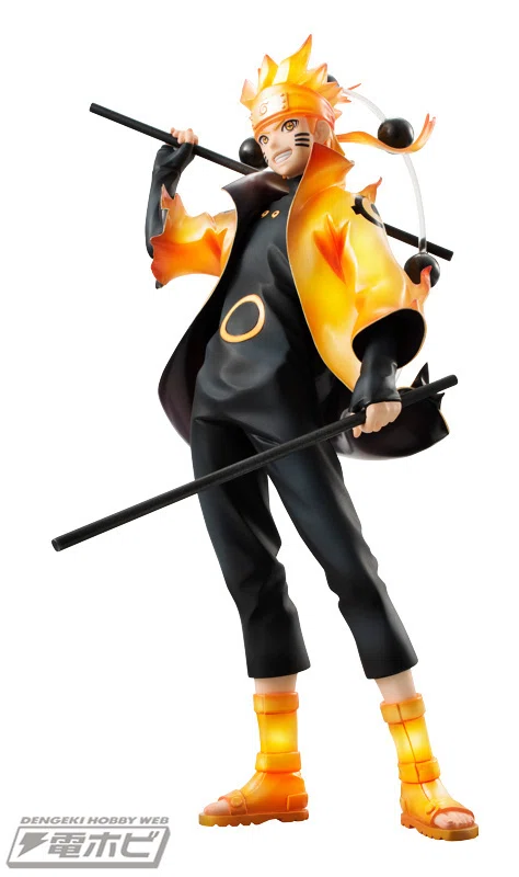 NARUTO ナルト　フィギュアセット　6個 NARUTO-ナルト- 疾風伝』より、うずまきナルトのフィギュアが再販