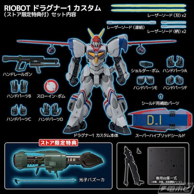 riobot ドラグナー1カスタム　千値練オンラインストア限定 RIOBOT ドラグナー1 カスタム|千値練 | ユニオンクリエイティブ