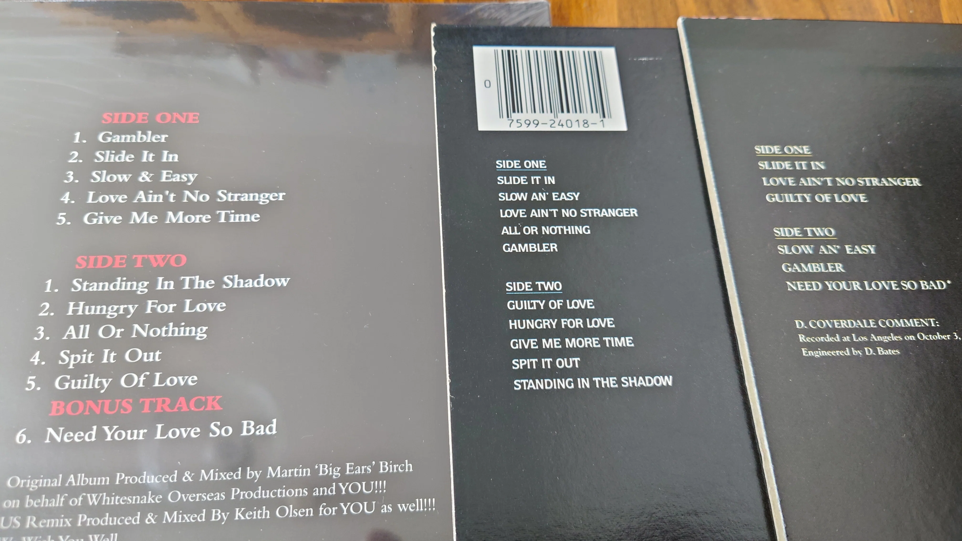 7-inch Vinyl Specialty Shop Notes 675: 